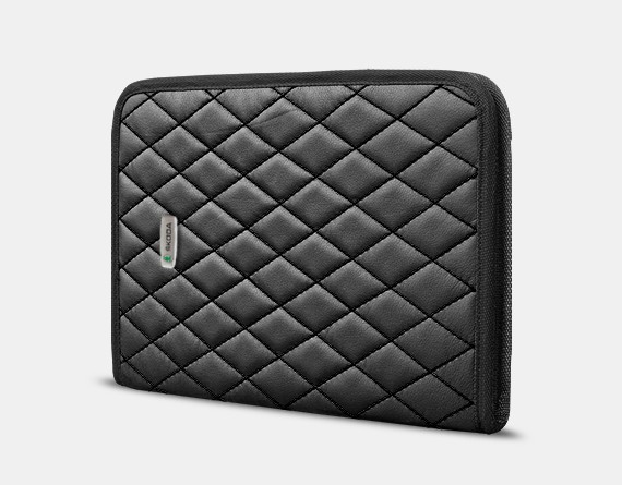 

Органайзер для документов А4 Skoda от Carbag Серый с черной строчкой и черной окантовкой