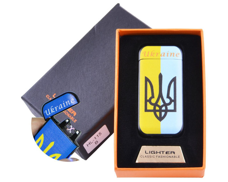

Зажигалка USB электроимпульсная Ukraine BST 111550