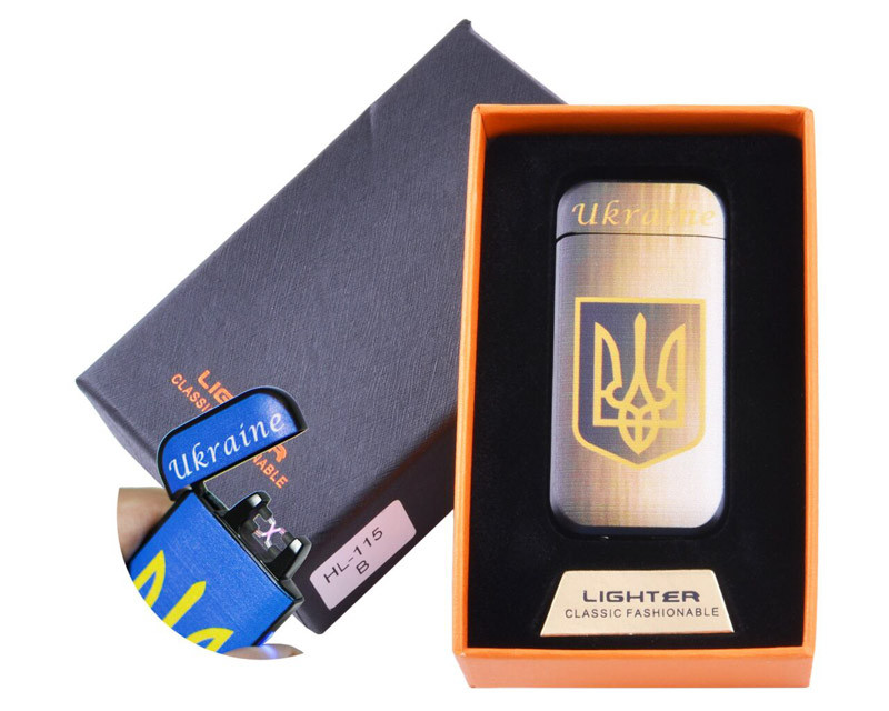 

Зажигалка USB электроимпульсная Ukraine BST 111552