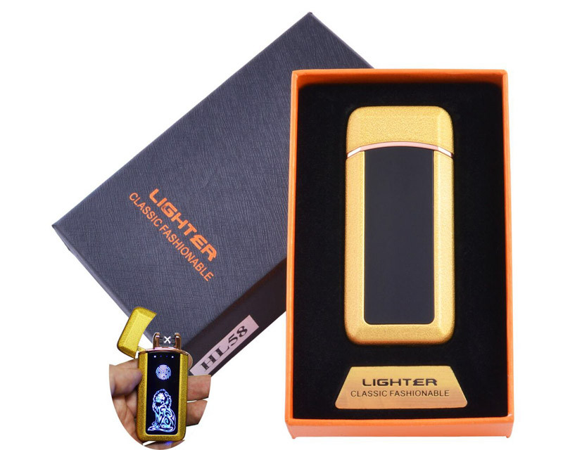 

Зажигалка USB электроимпульсная Лев BST 111566