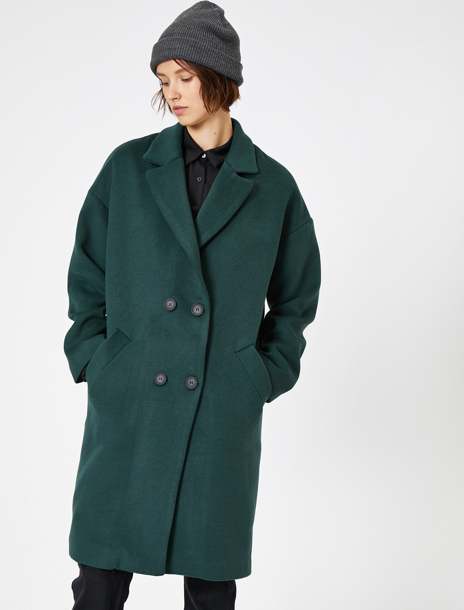 

Пальто Koton 0KAK06689EW-754 42 Green