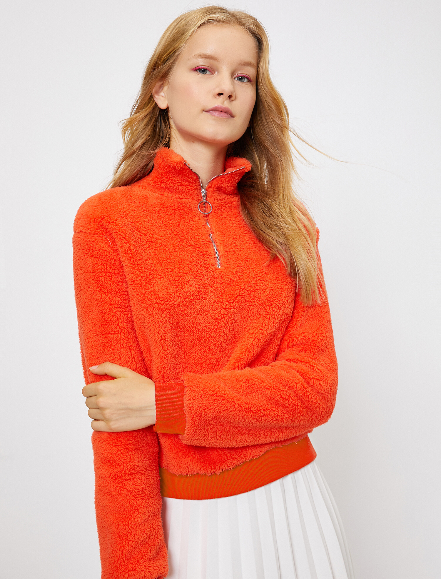 

Толстовка Koton 0KAL18422OK-240 L Orange