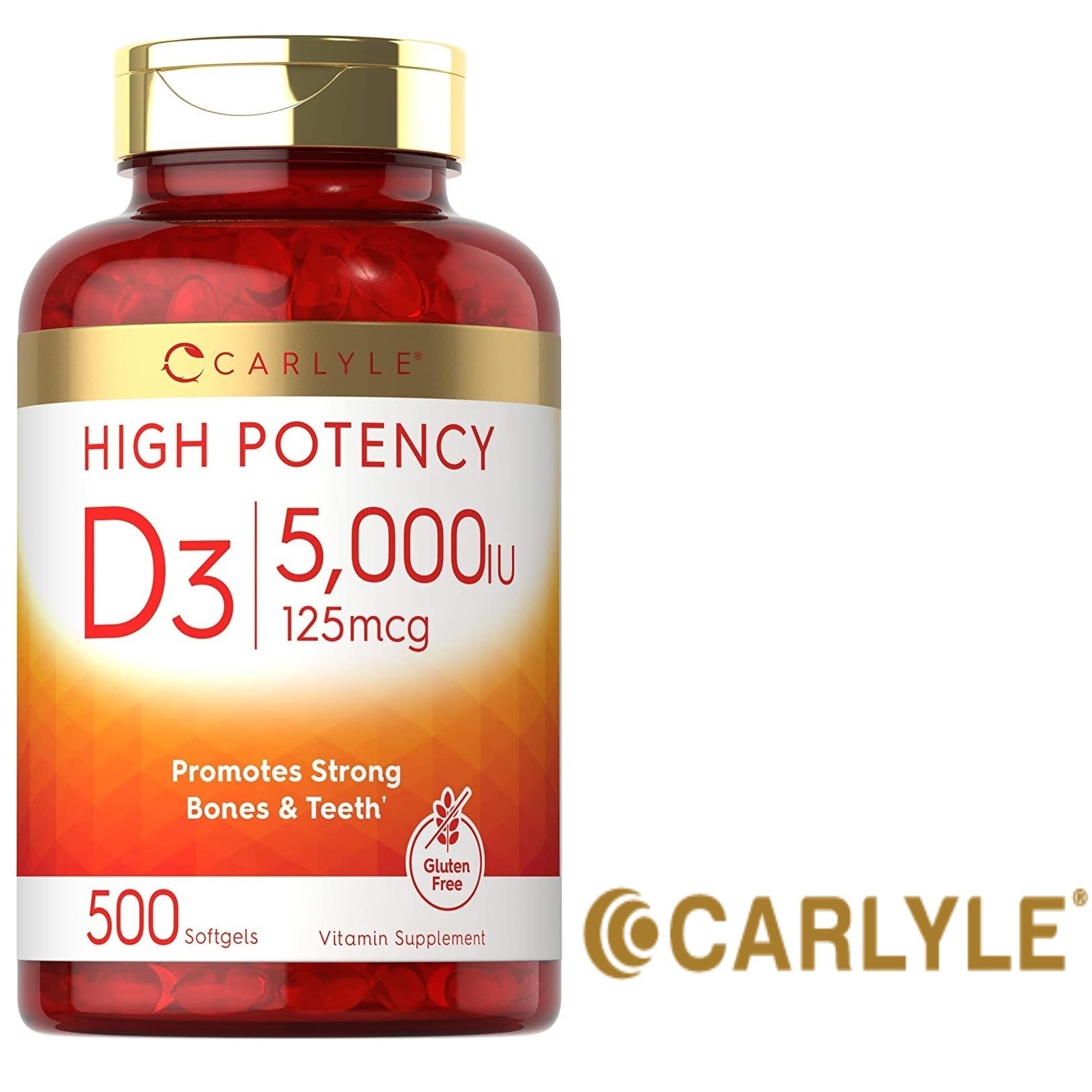 

Витамин Д3 Carlyle D3 125 мкг (5.000 IU) 500 гелевых капсул 1569