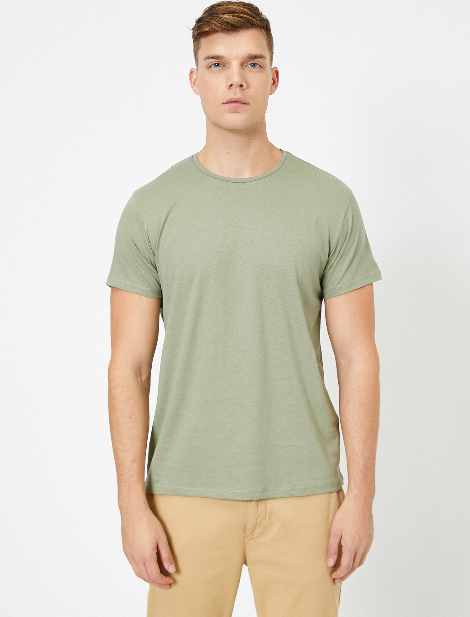 

Футболка Koton 0YAM12136LK XL Khaki