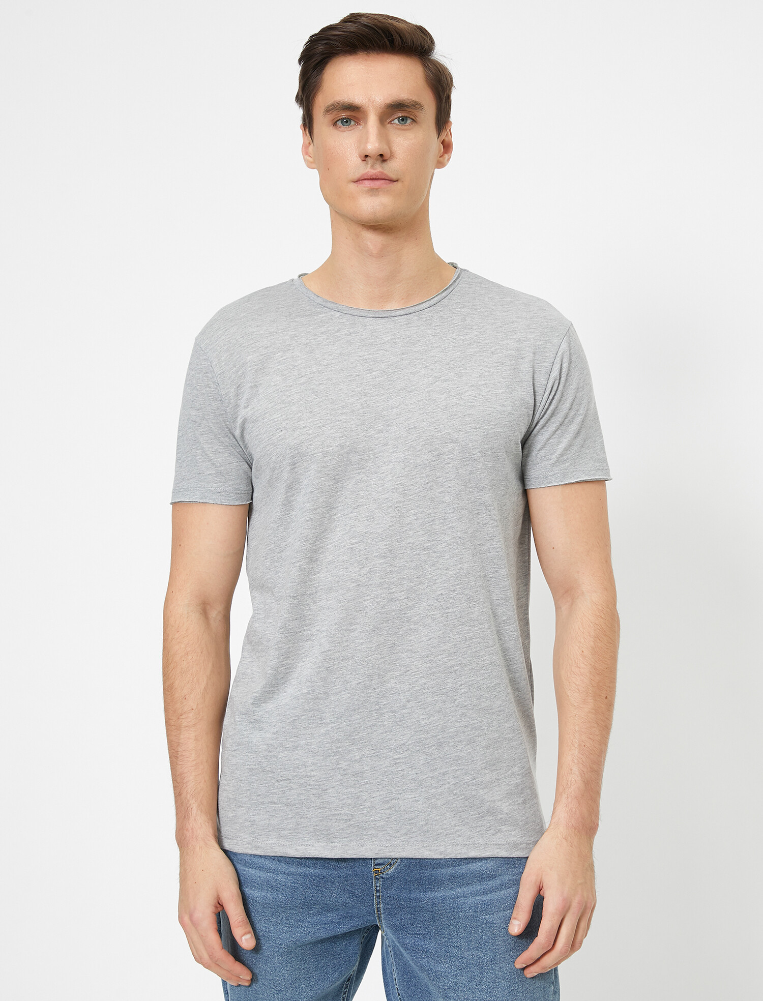 

Футболка Koton 0YAM12556HK S Grey
