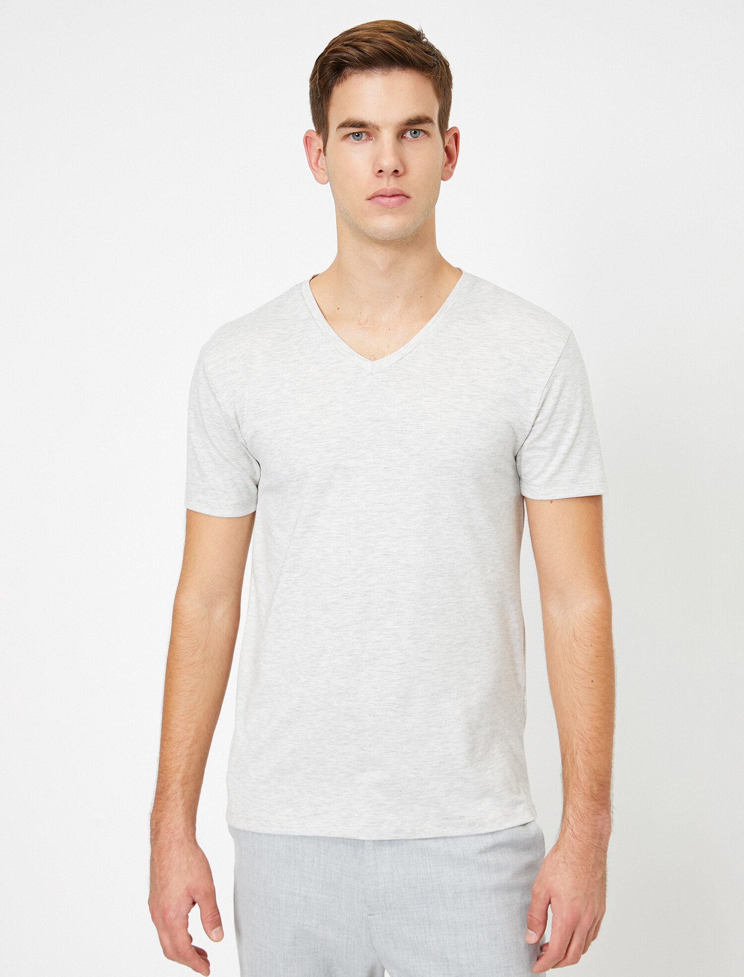 

Футболка Koton 0KAM12009LK L Grey