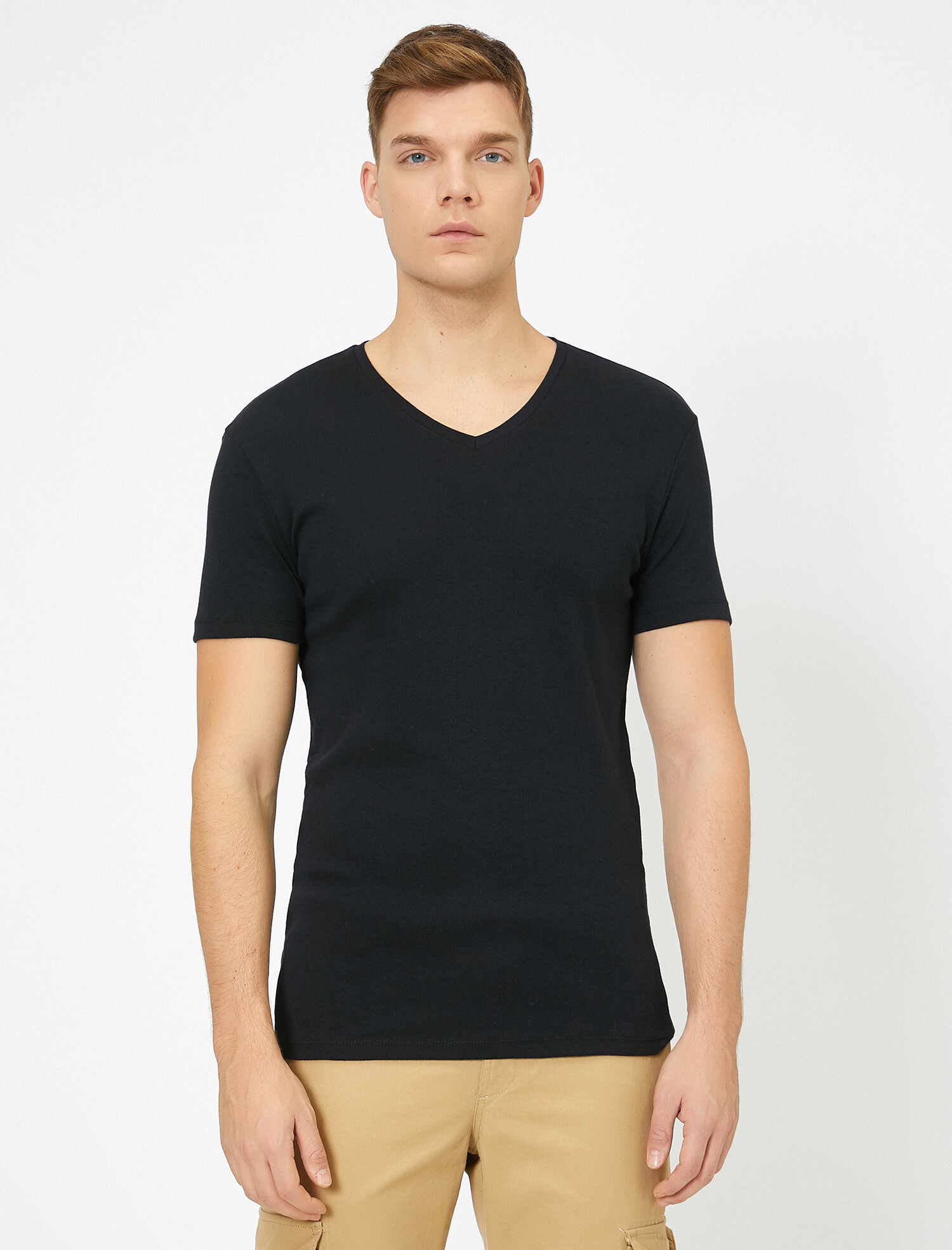 

Футболка Koton 0YAM12139LK S Black