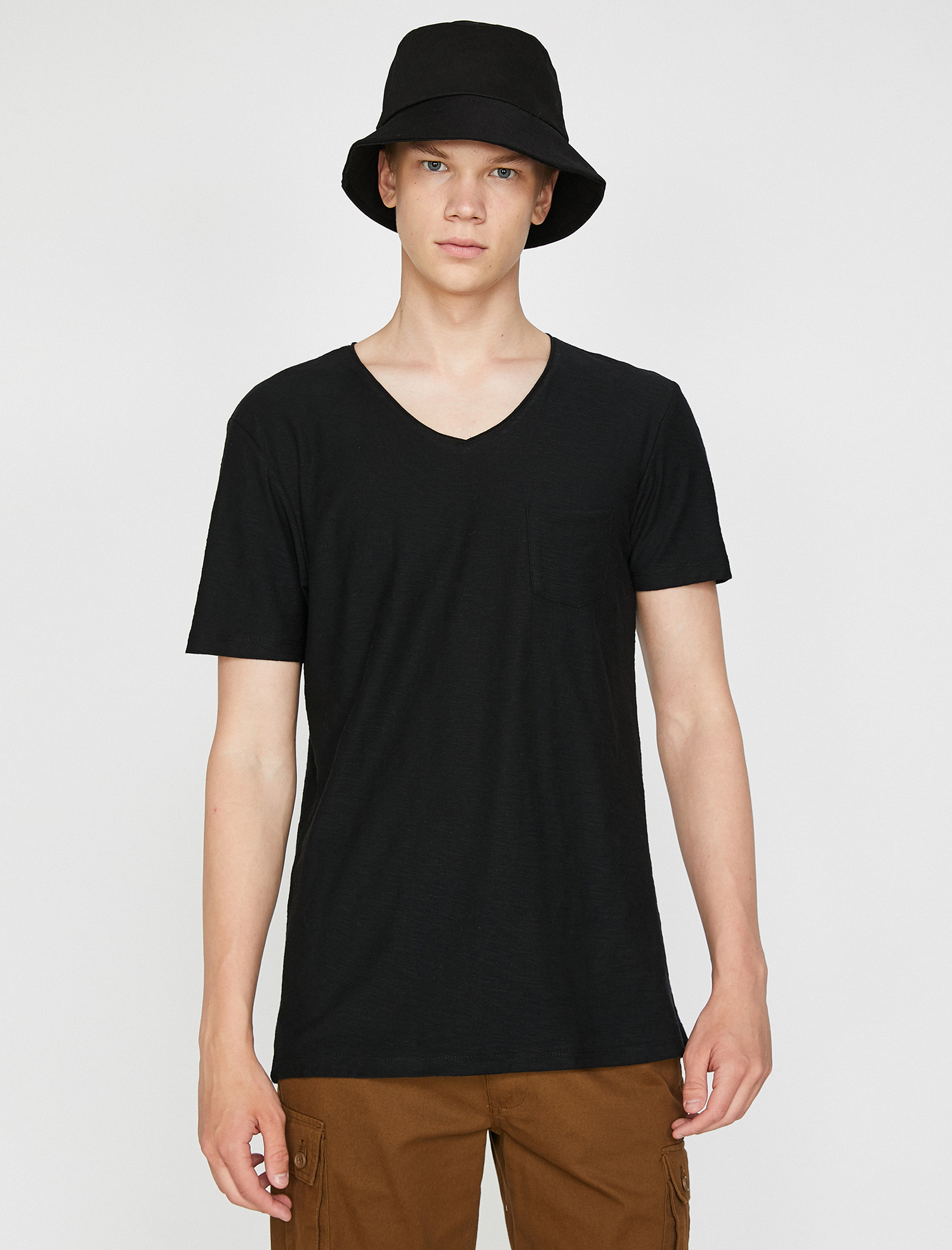 

Футболка Koton 0KAM12058LK S Black