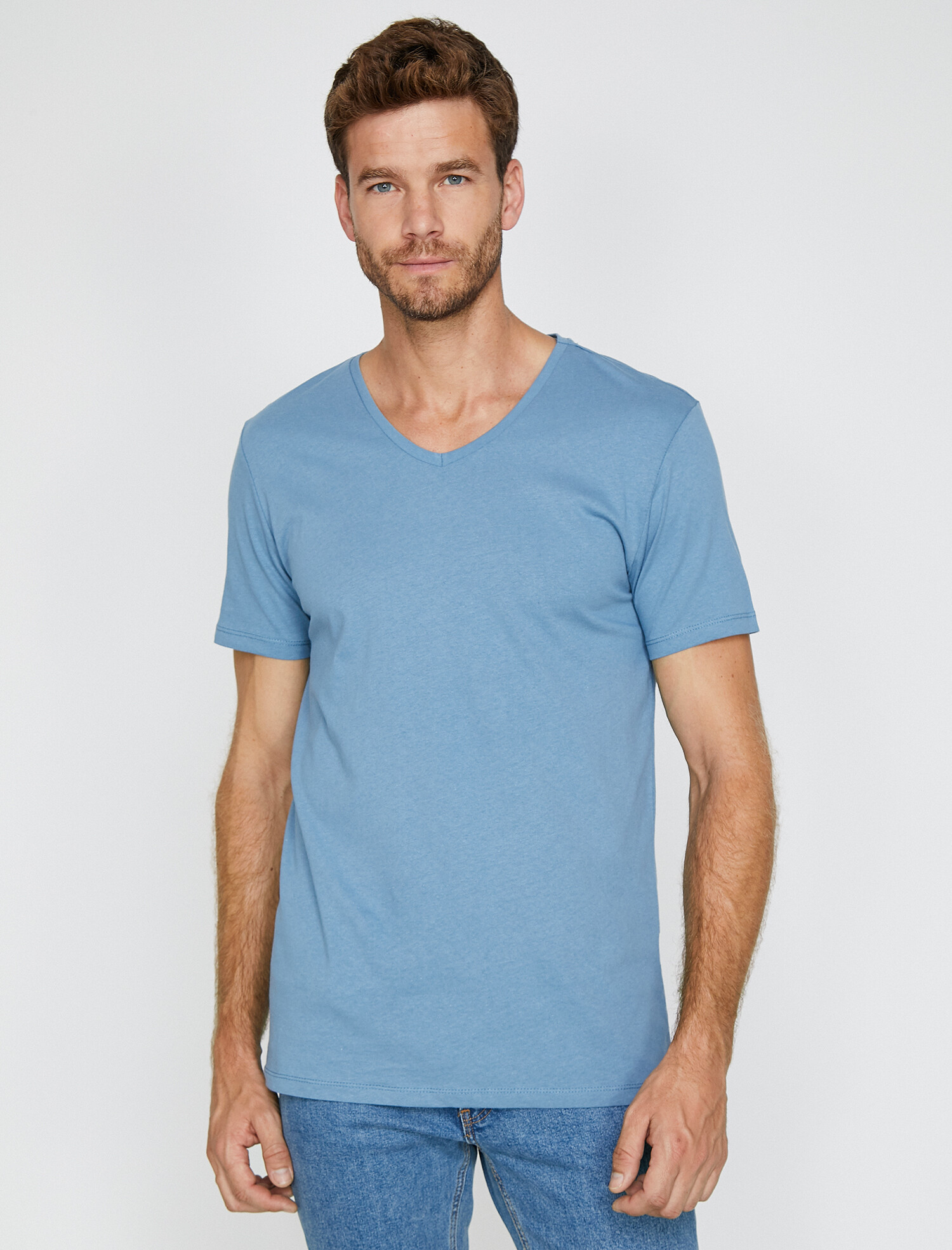 

Футболка Koton 0KAM12138LK S Blue
