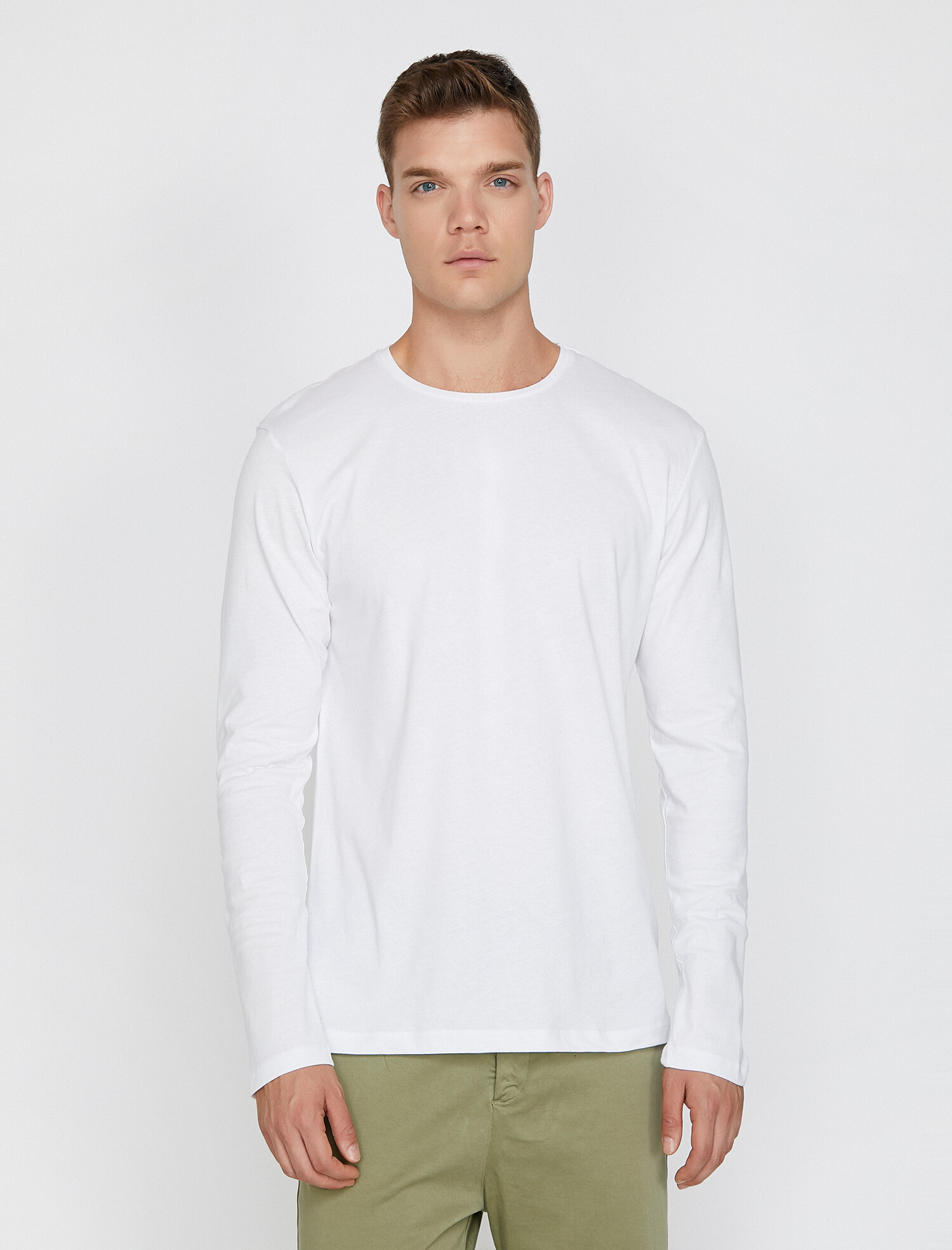 

Лонгслив Koton 0KAM12190LK S White