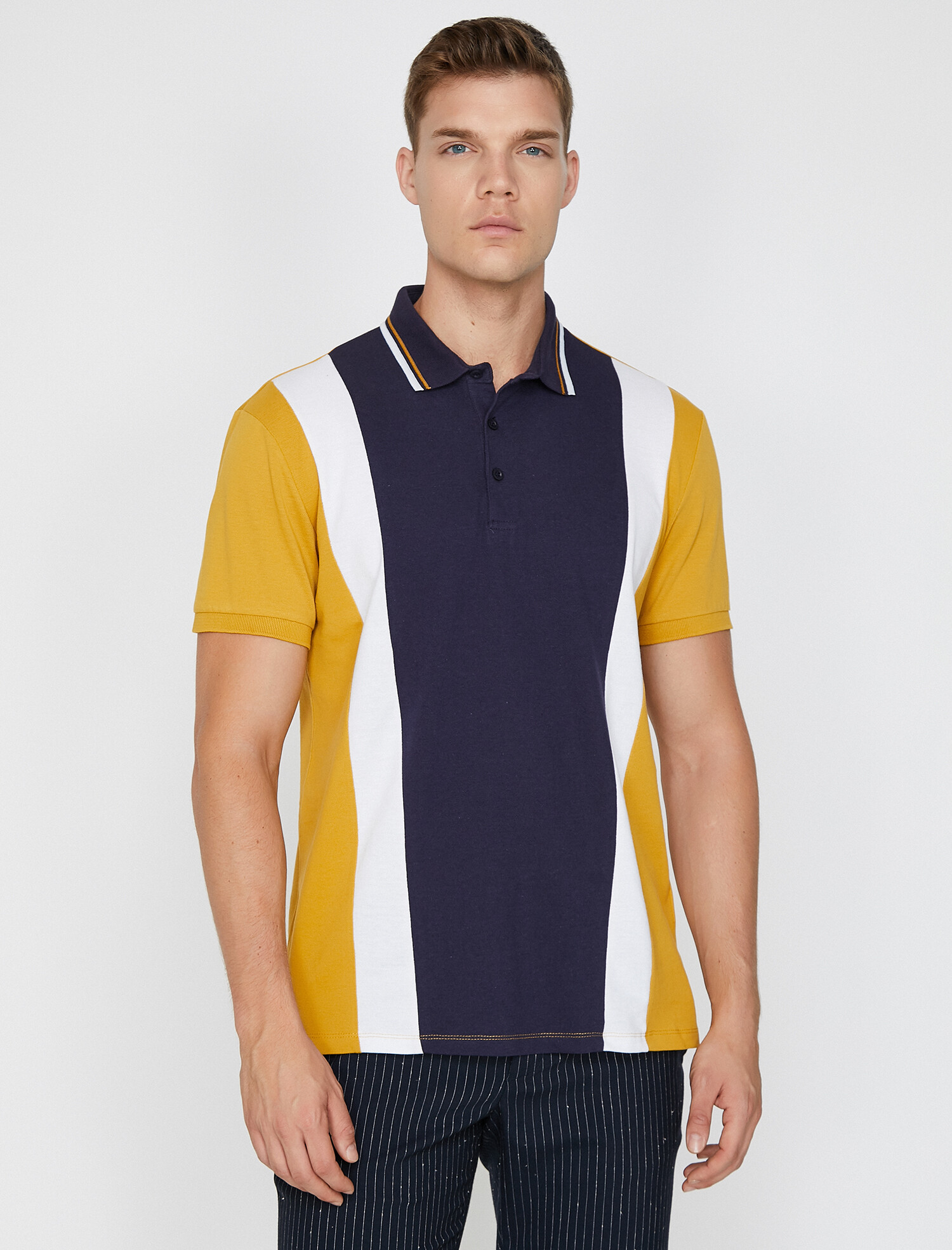

Поло Koton 9YAM14804OK L Mustard