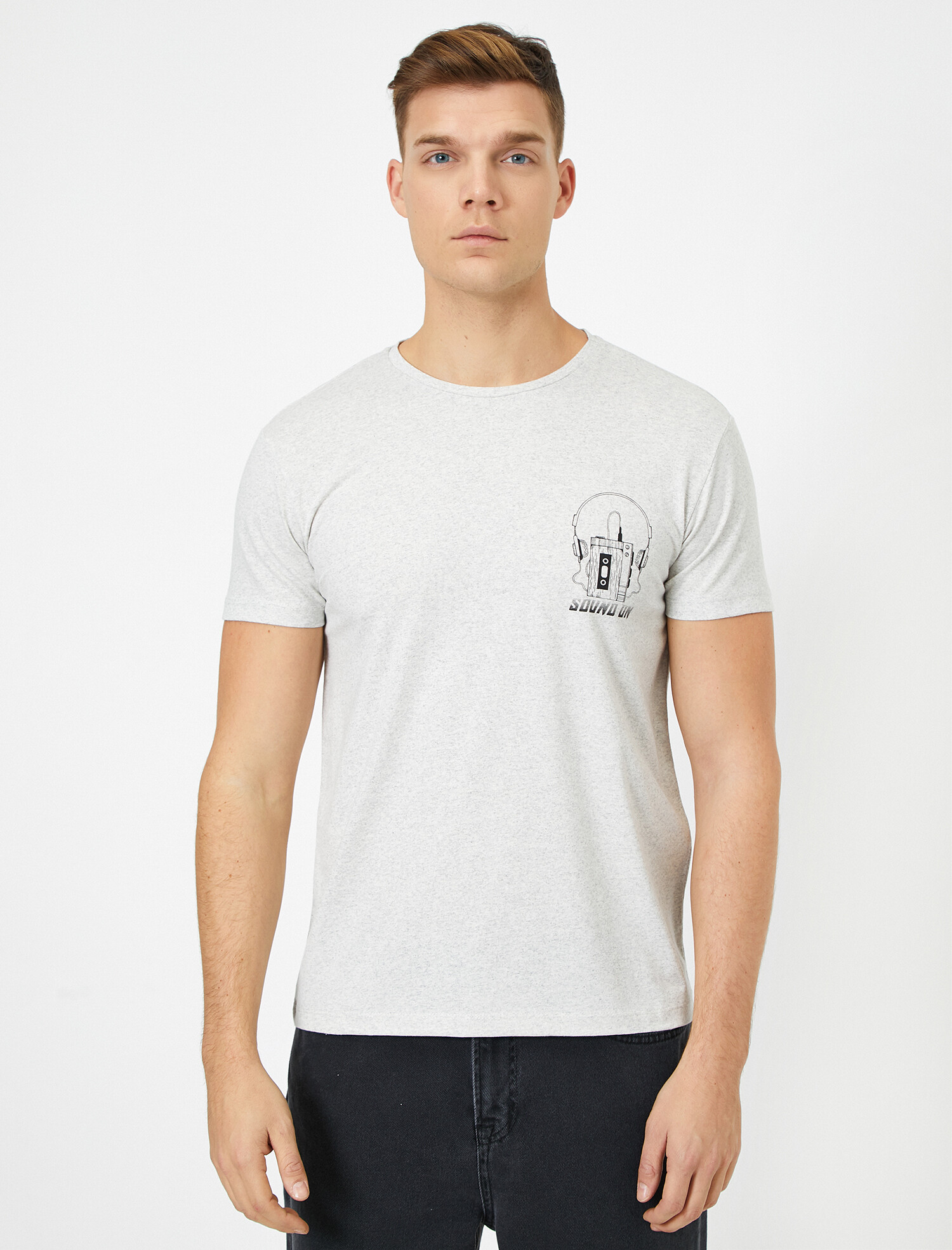 

Футболка Koton 0YAM14971OK L Grey