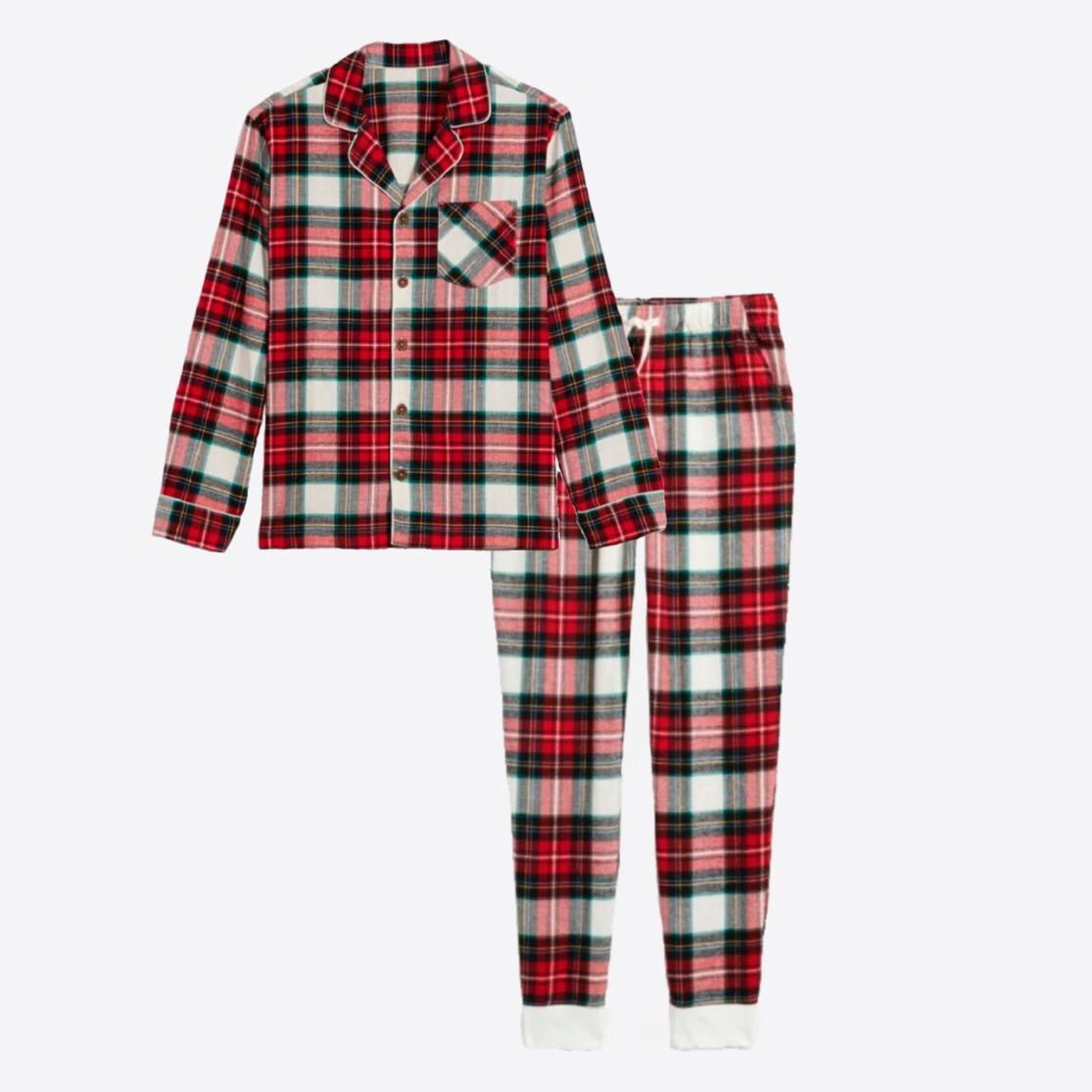 

Пижама Old Navy 131810954 XL/XXL Красный/Белый