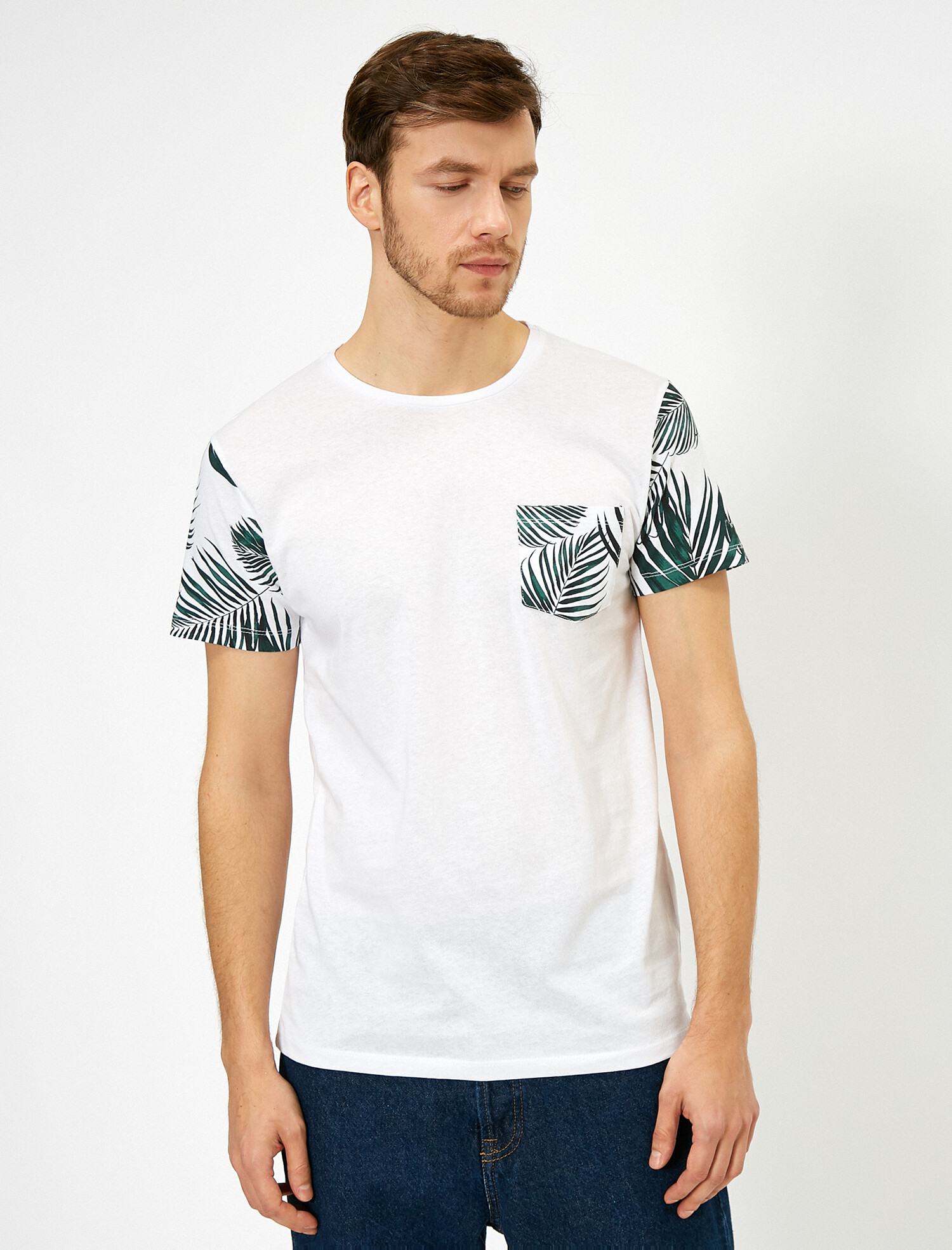 

Футболка Koton 0YAM14808OK XL White