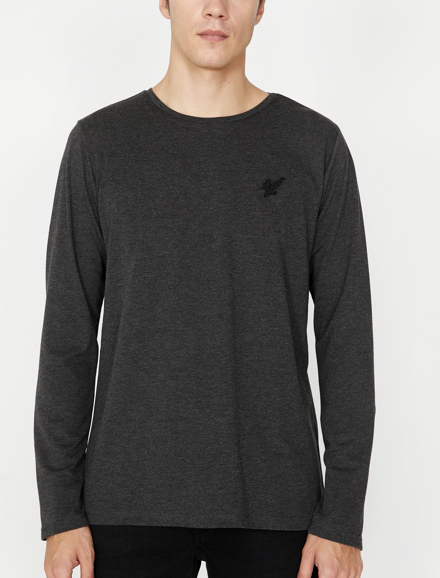 

Лонгслив Koton 9KAM11441NK XL Antracite