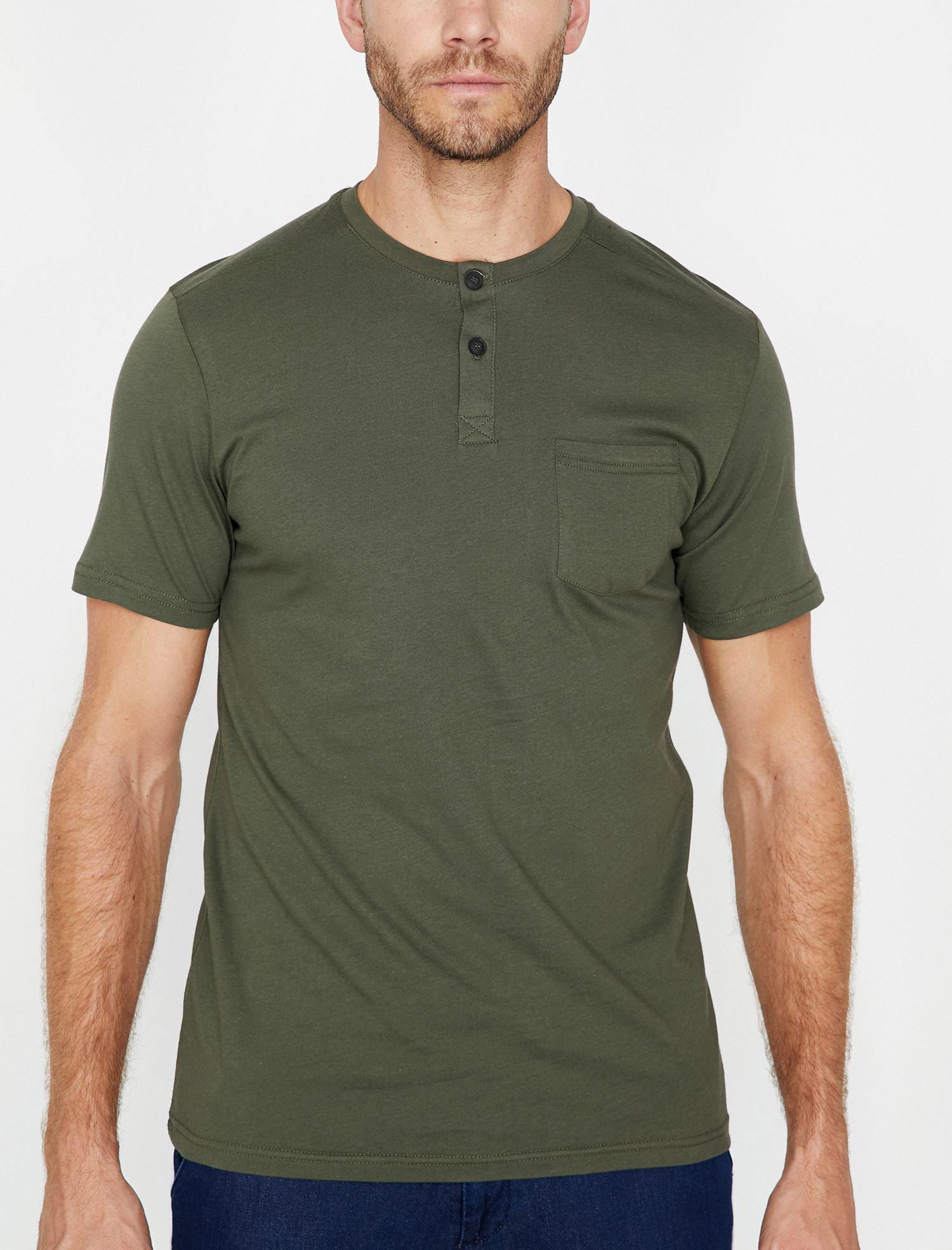 

Футболка Koton 9KAM12318OK L Khaki
