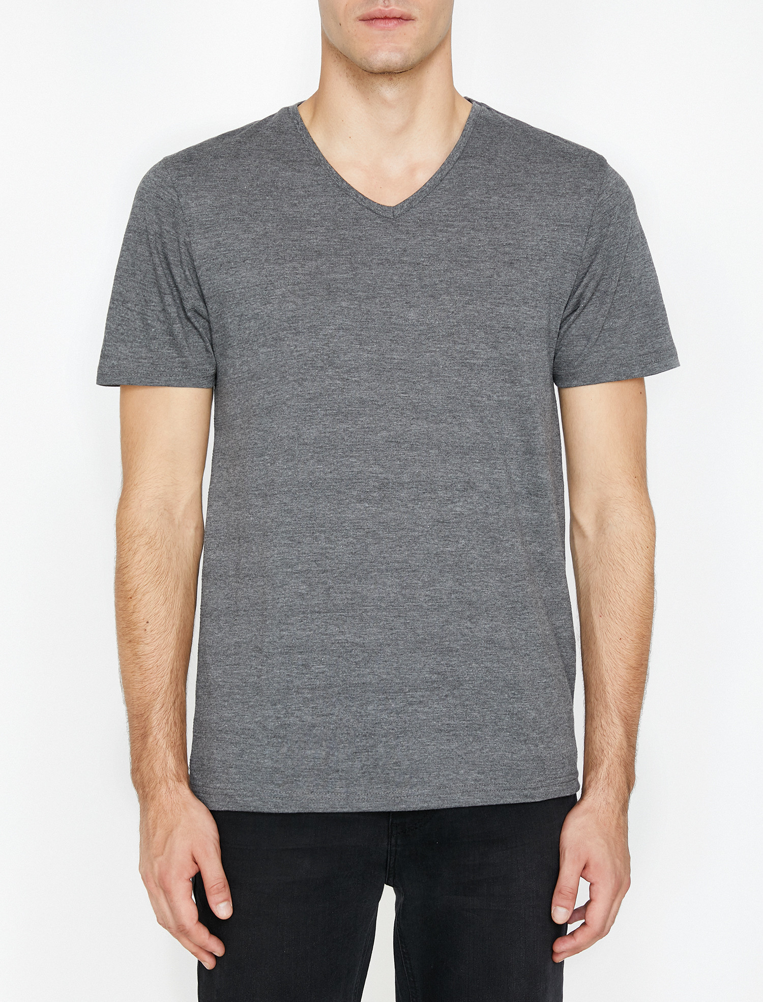 

Футболка Koton 9KAM12260OK L Grey