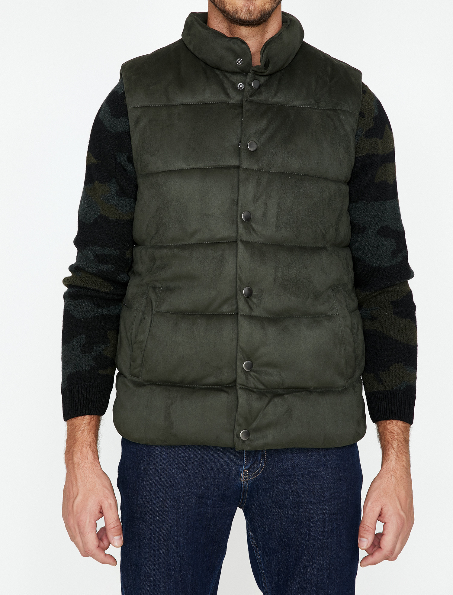 

Жилет Koton 9KAM34000OW L Khaki