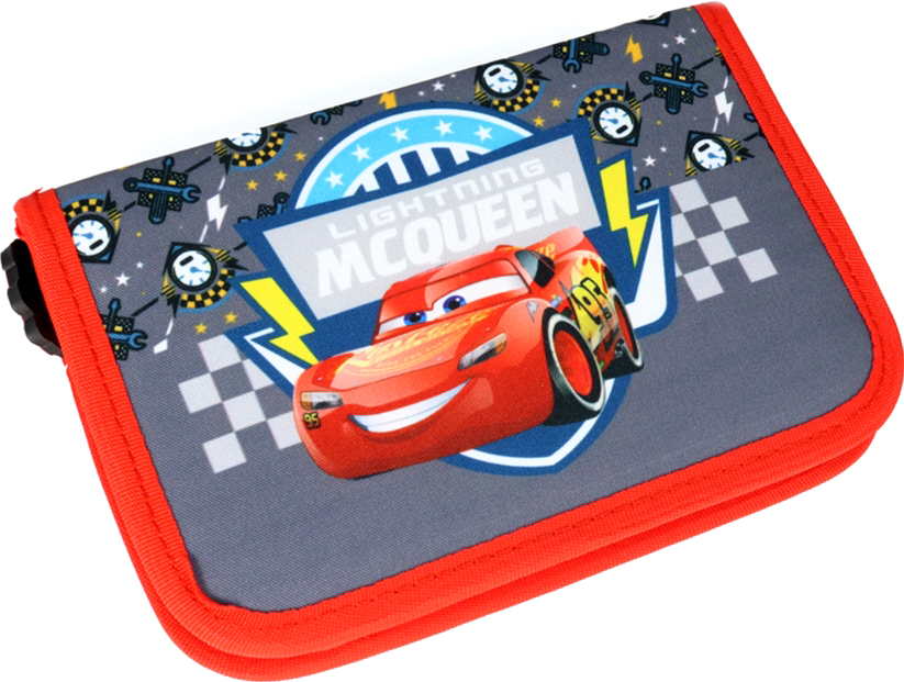 

Пенал HIPE Disney Cars с 1 отделением и 2 отворотами Серый (2000009310849)