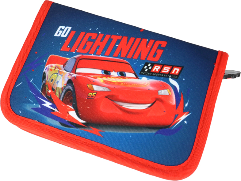 

Пенал HIPE Disney Cars с 1 отделением и 2 отворотами Синий (2000009310856)