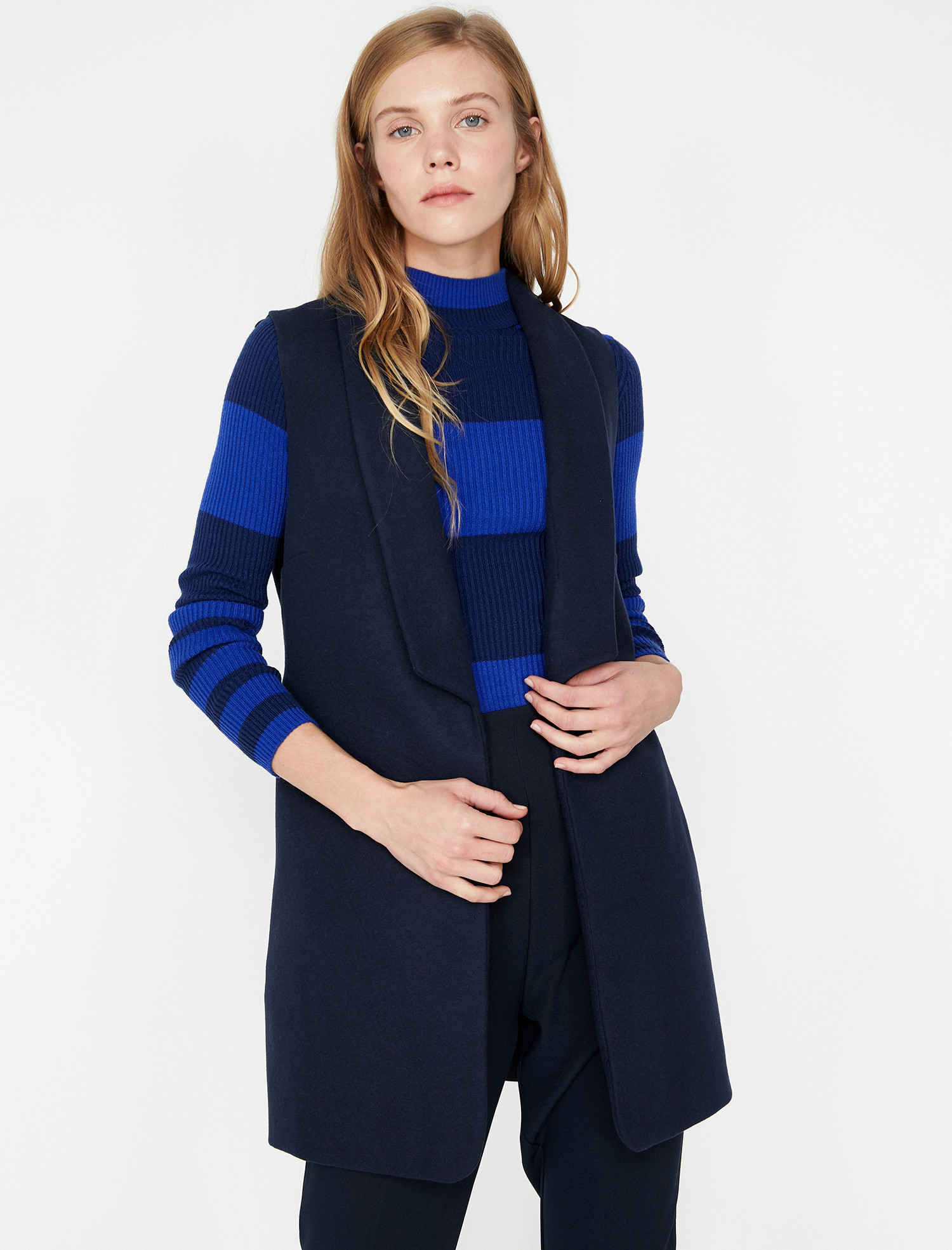 

Жилет Koton 9KAK36327IW-NA1 36 Navy