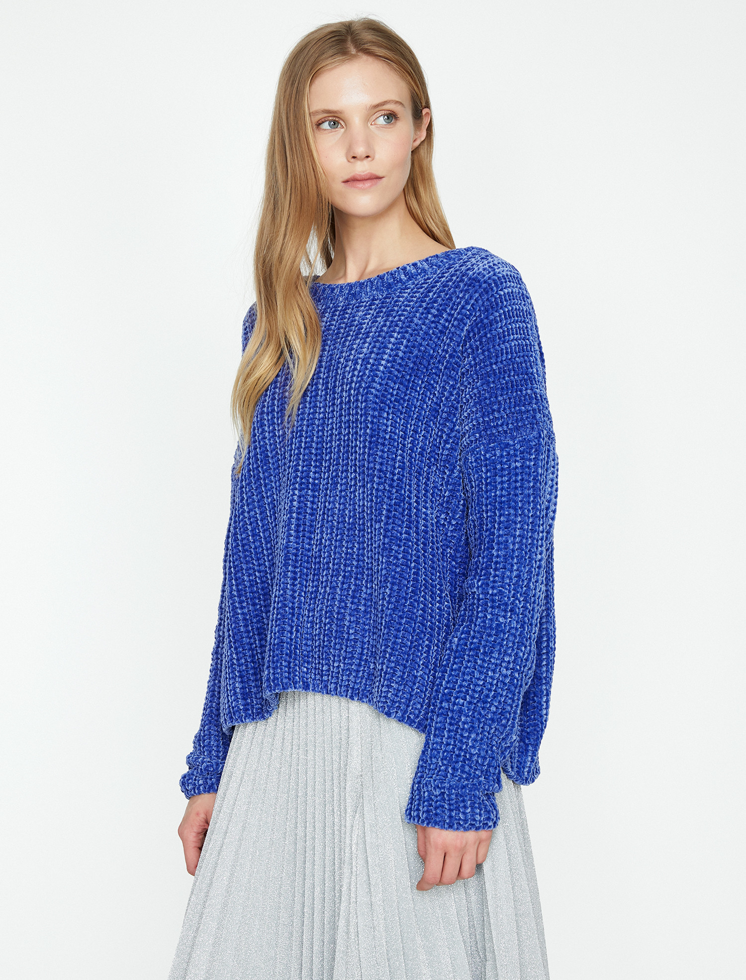 

Джемпер Koton 9KAK93366OT-600  Blue, Джемпер Koton 9KAK93366OT-600 L Blue