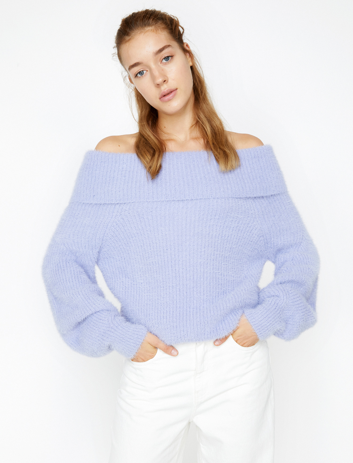 

Джемпер Koton 9KAK92784HT-370 XL Lila