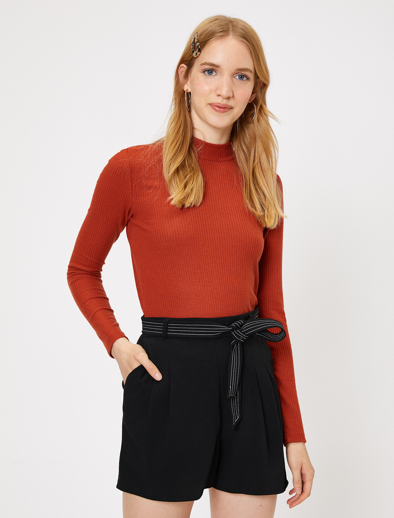

Гольф Koton 0KAL98193IK-996 L Terracotta