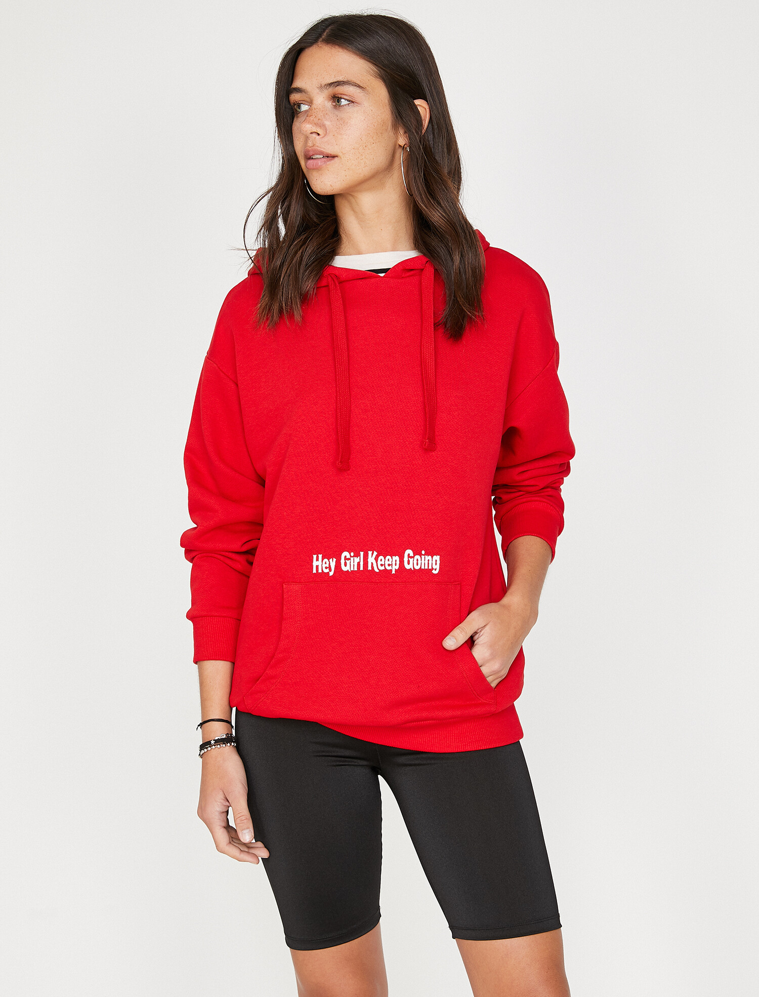 

Худи Koton 0KAL18370OK-445 L Red