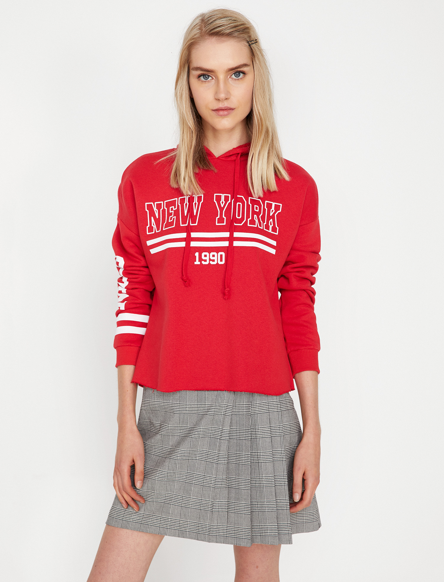 

Худи Koton 9KAL11169JK-445 XL Red