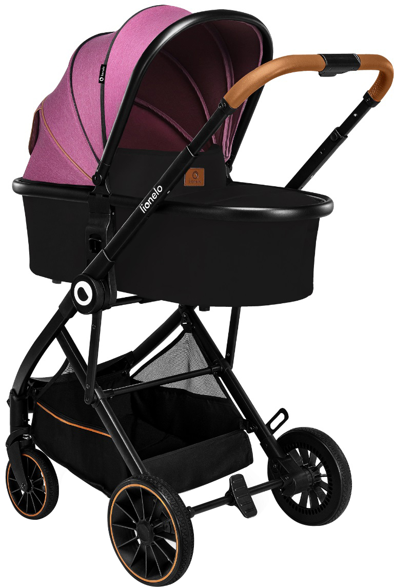

Универсальная коляска 3 в 1 Lionelo Riya Pink Violet (LO-RIYA 3IN1 PINK VIOLET)