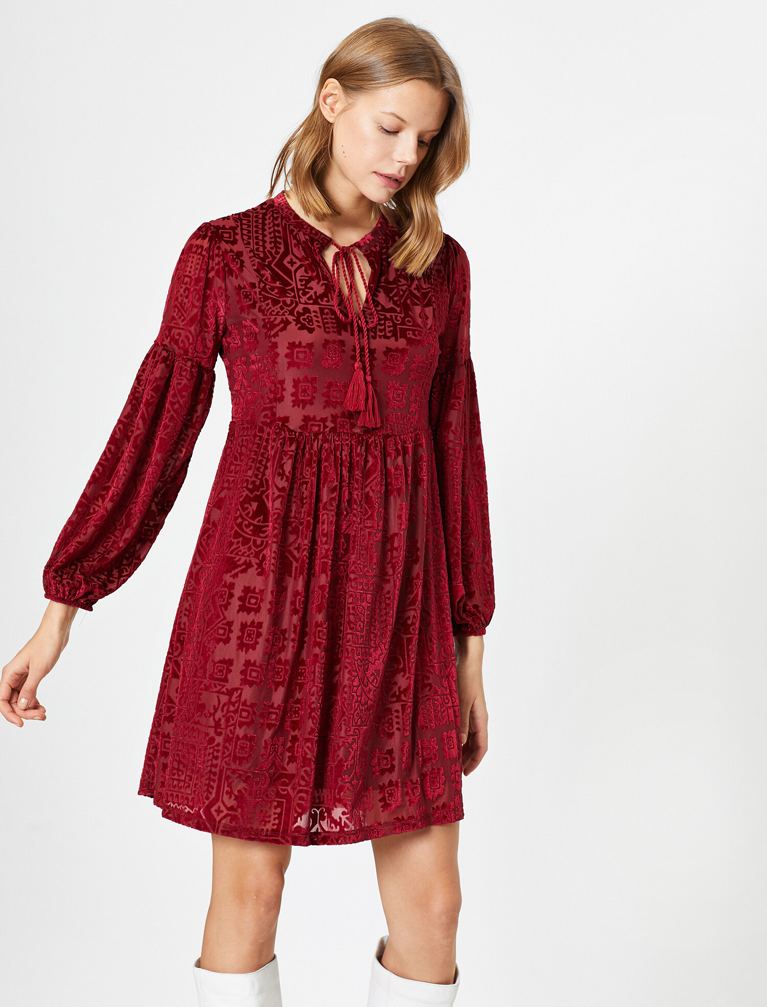 

Платье Koton 0KAK83141EK-04H S Bordeux Design