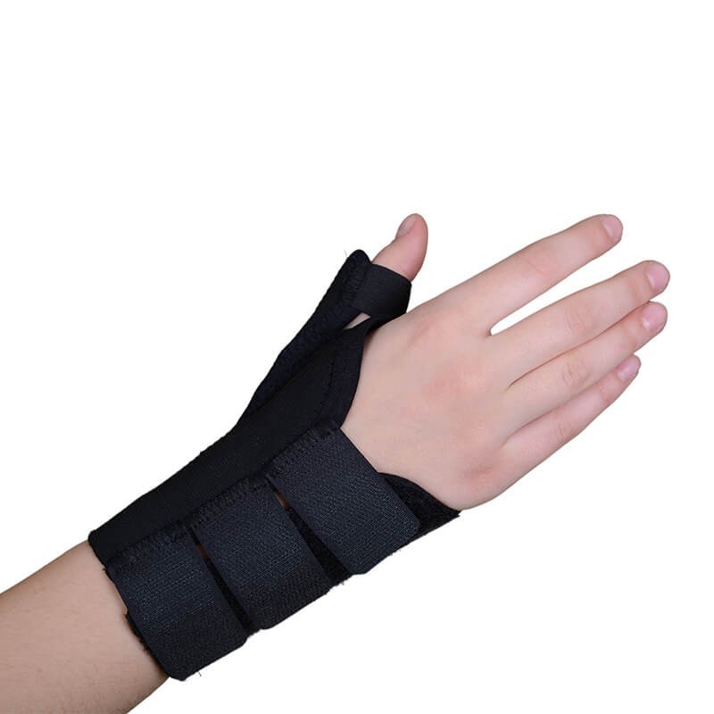 

Бандаж на лучезапястный сустав с фиксацией большого пальца ARMOR ARH15 Правый L Черный (2032-21188)