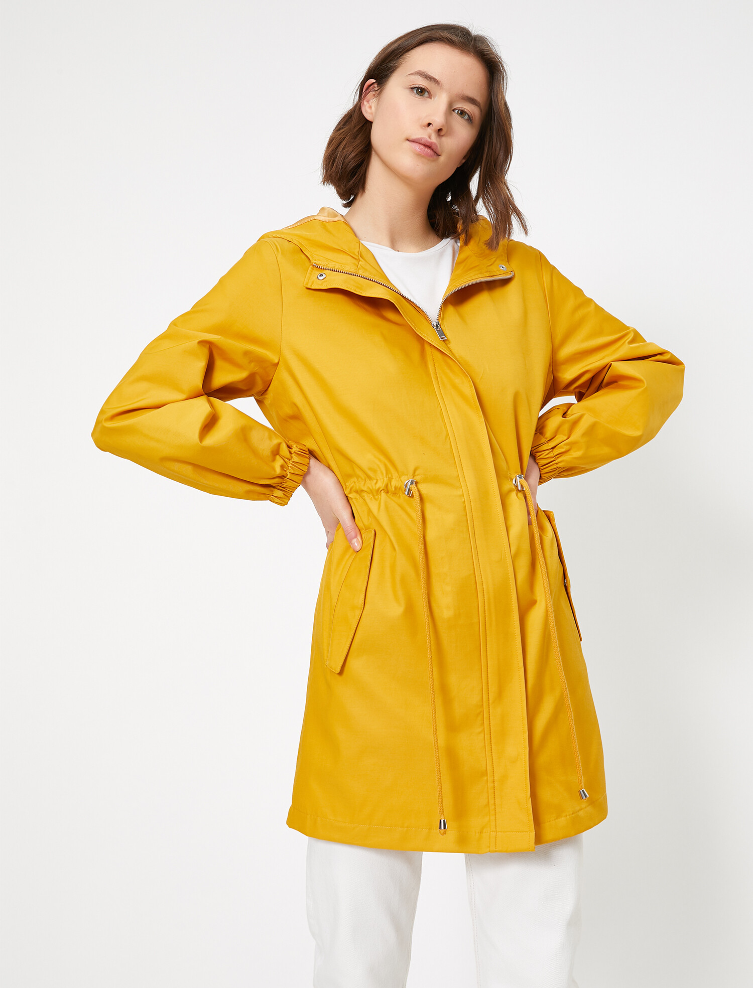 

Парка Koton 0YAK06782EW-189 34 Mustard