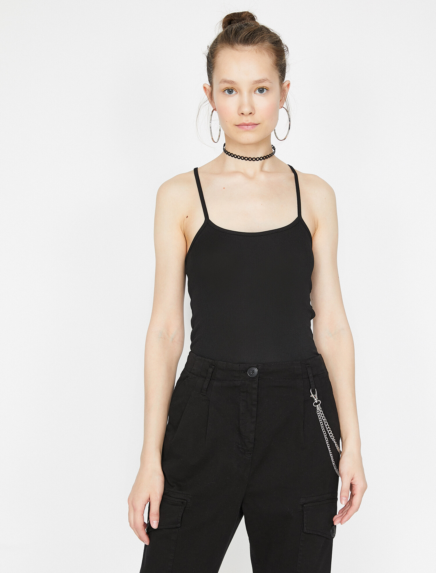 

Майка Koton 9YAL38226IK-999  Black, Майка Koton 9YAL38226IK-999 L Black