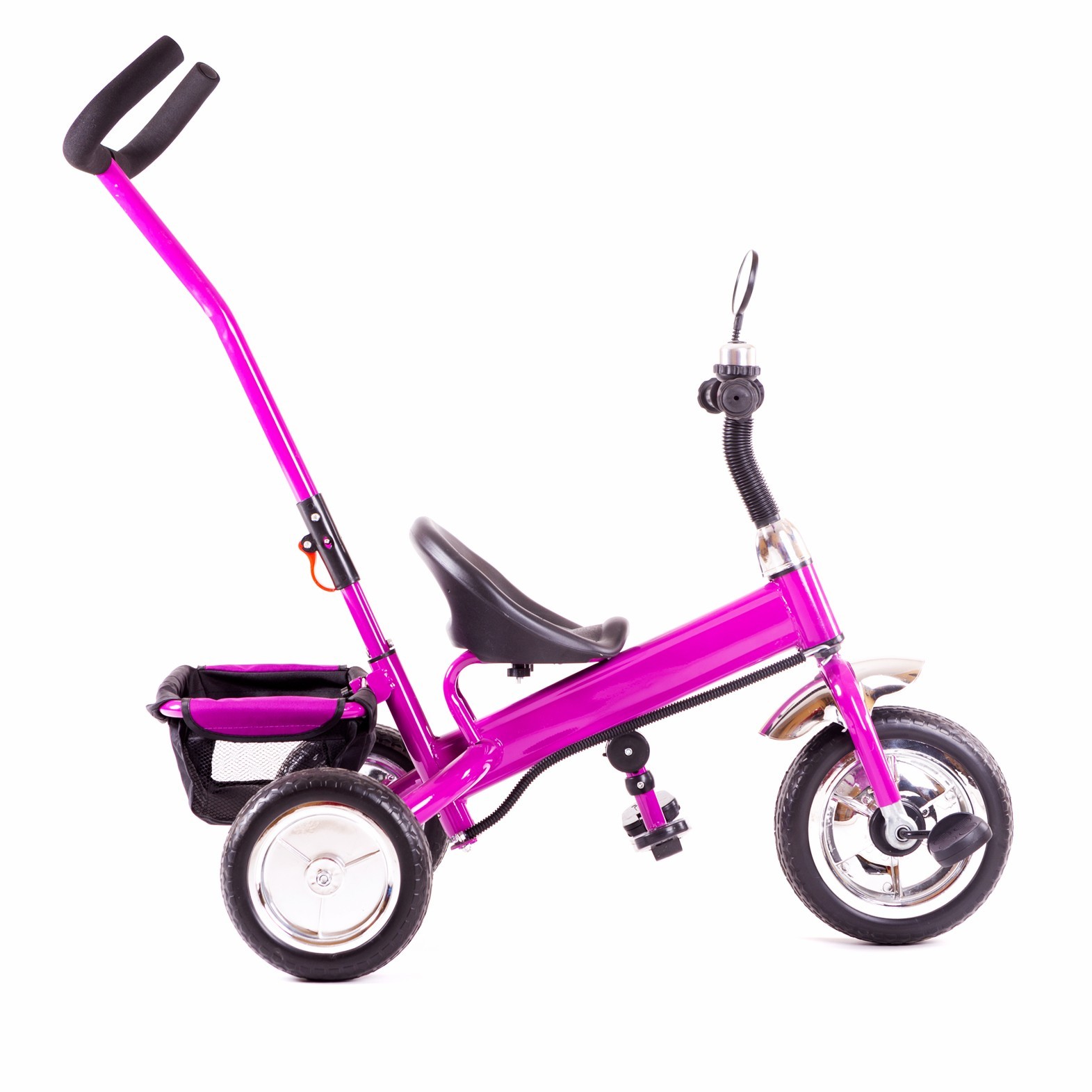 

Детский трехколесный велосипед с родительской ручкой M&G Techno "TRIKE BIKE" фиолетовый (9888)