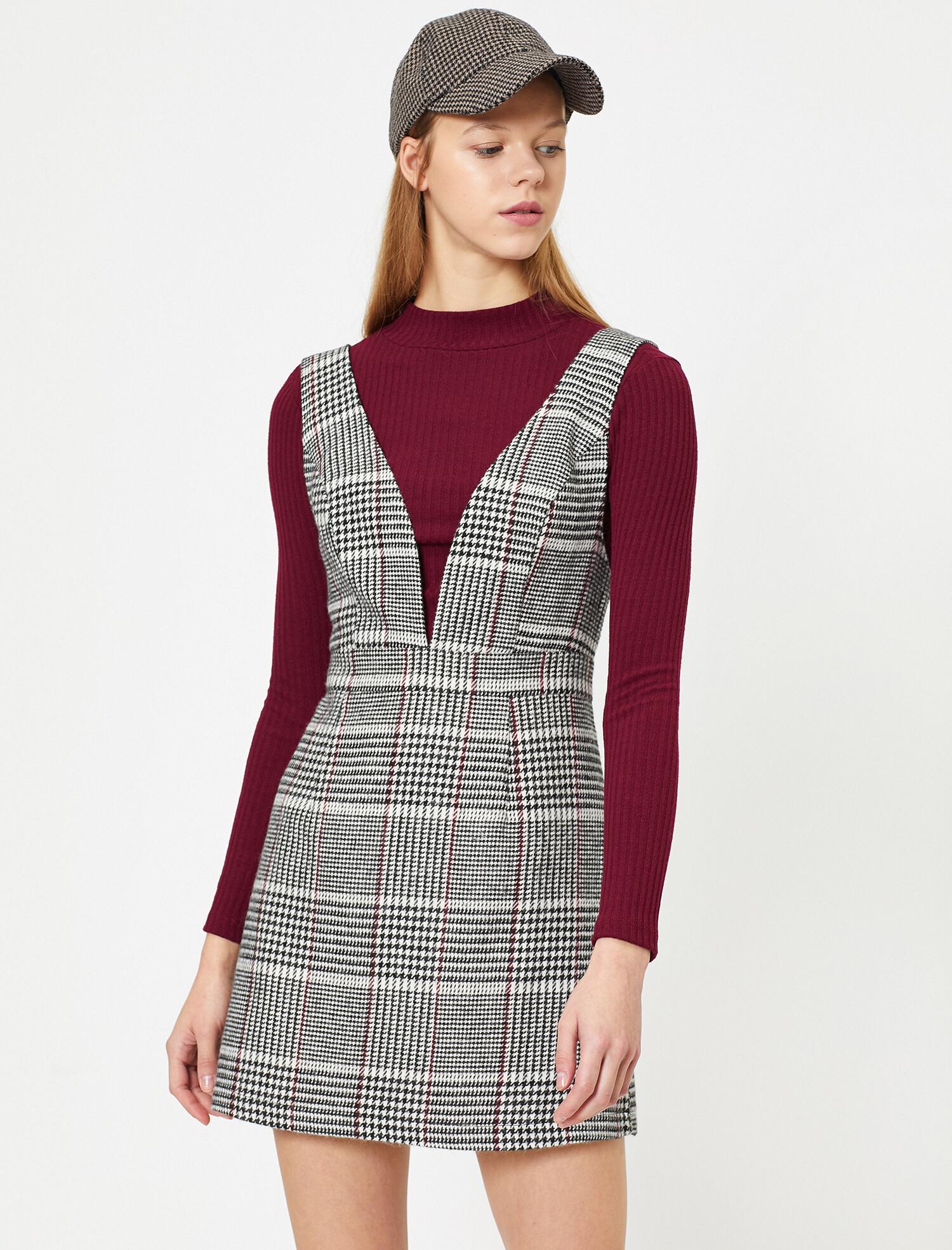

Сарафан Koton 0KAL88181OW-01O 34 Black Check
