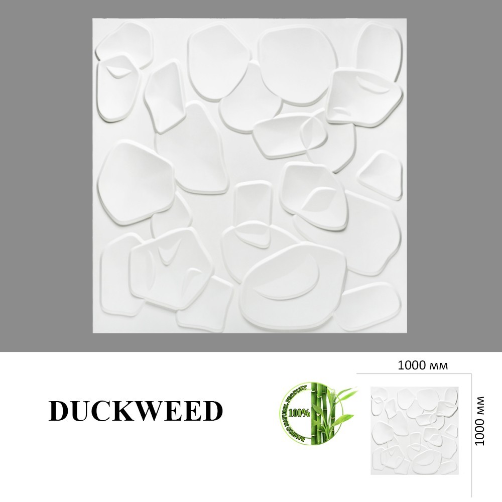 

3D панель Duckweed * 1000 x 1000