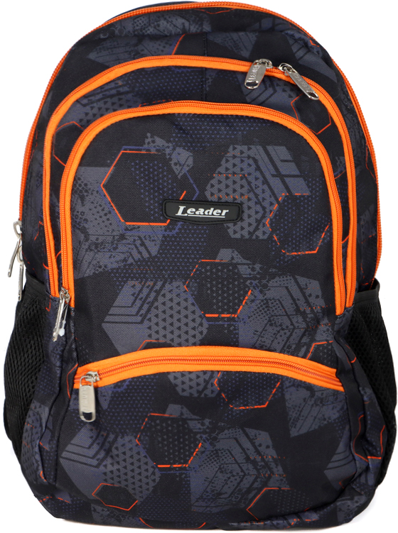 

Рюкзак ортопедический Leader City 830 г 42х29х15 см 18 л Футбольный принт (2000009823813)
