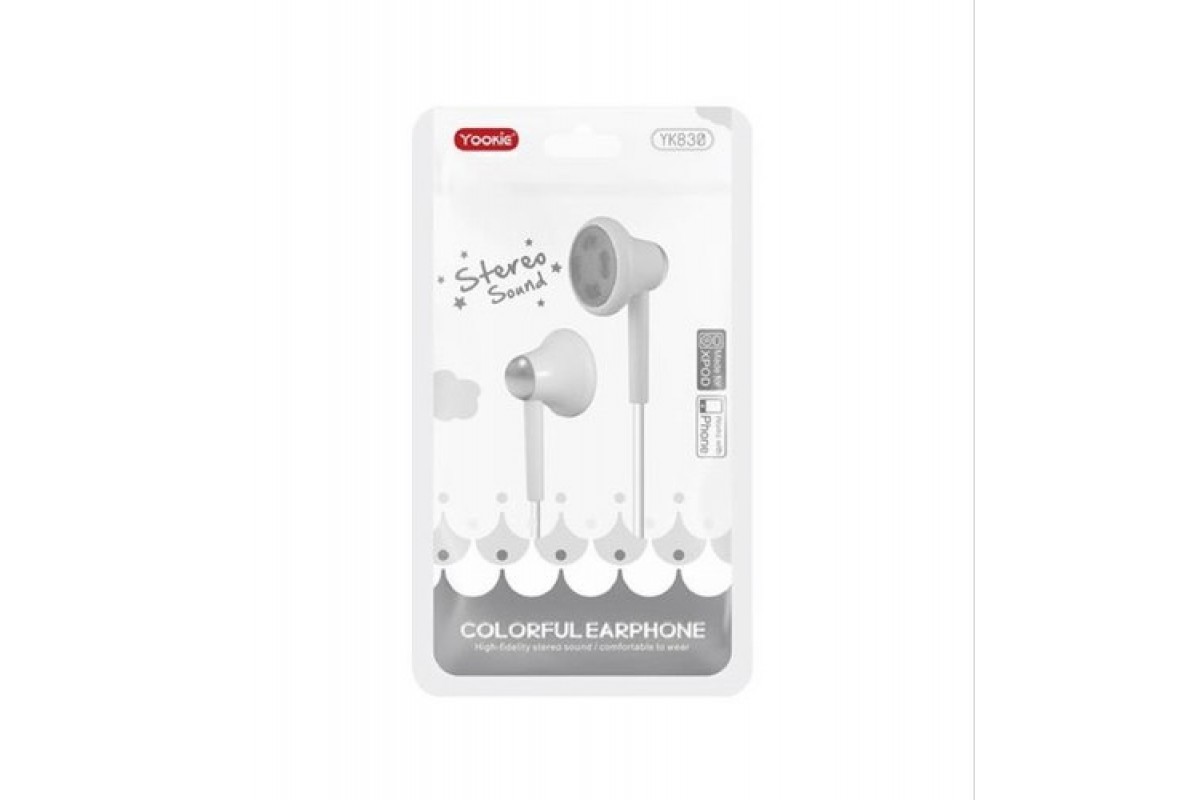 

Наушники Yookie YK 830 белые