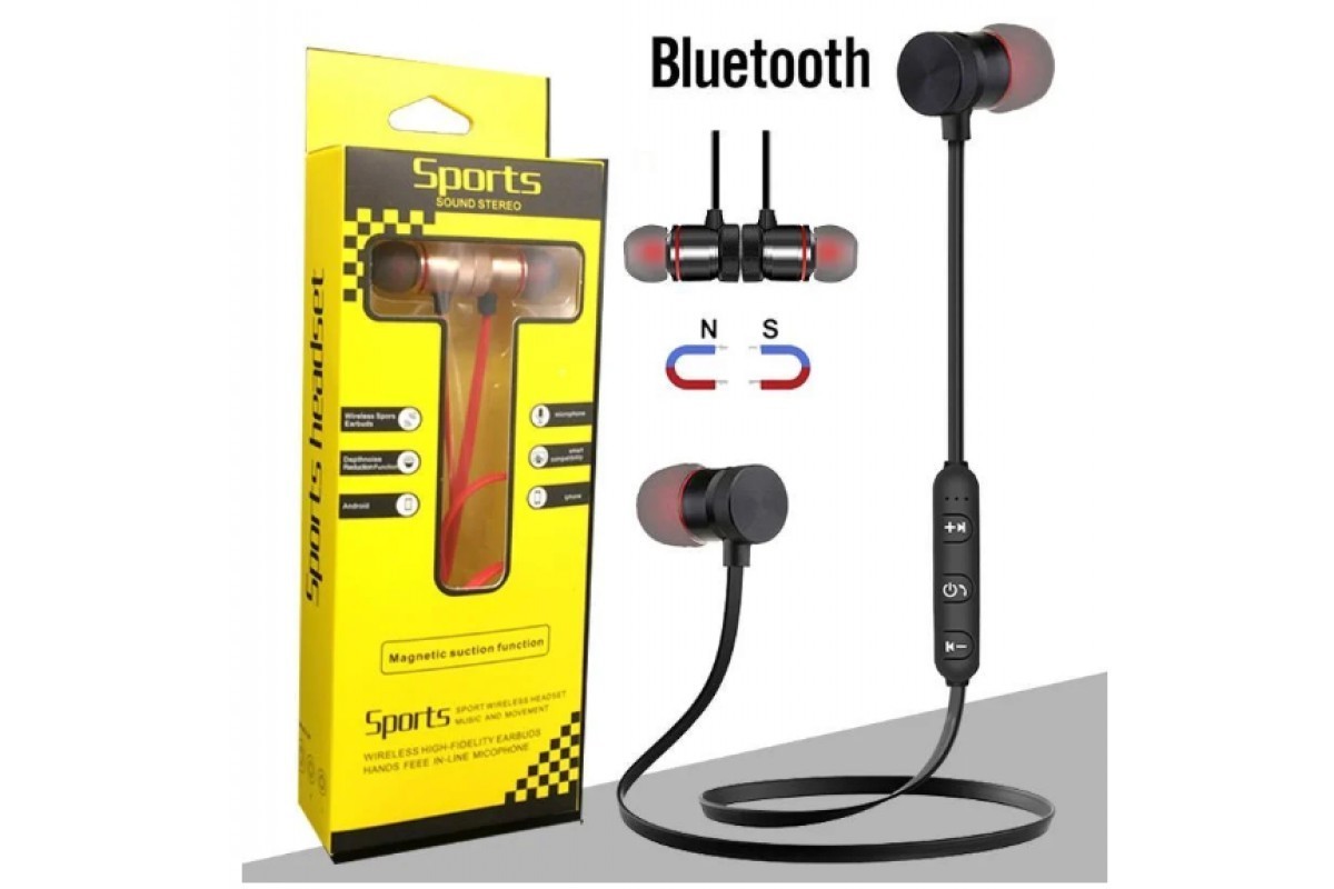 

Вакуумные наушники Sports Sound Stereo черный
