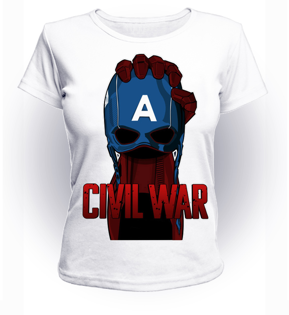 

Футболка женская GeekLand Железный Человек Iron Man Гражданская война art IM.01.055 (FU21IM.01.055/wom-XXL)