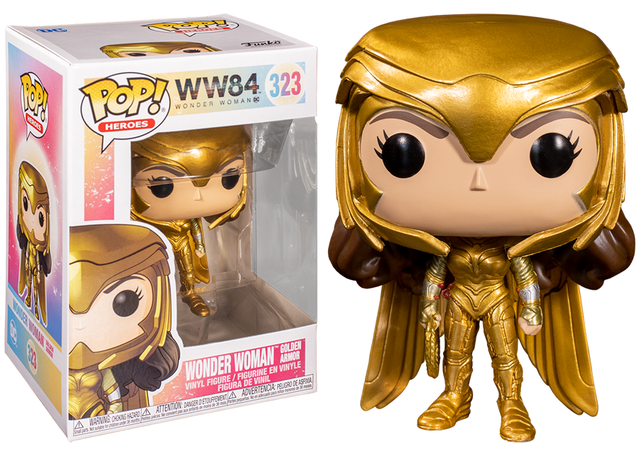 

Фигурка Funko Pop Фанко Поп Чудо-женщина 1984 Wonder Woman 1984 Wonder Woman Gold 10 см WW 84 323 (CZ00WW 84 323)