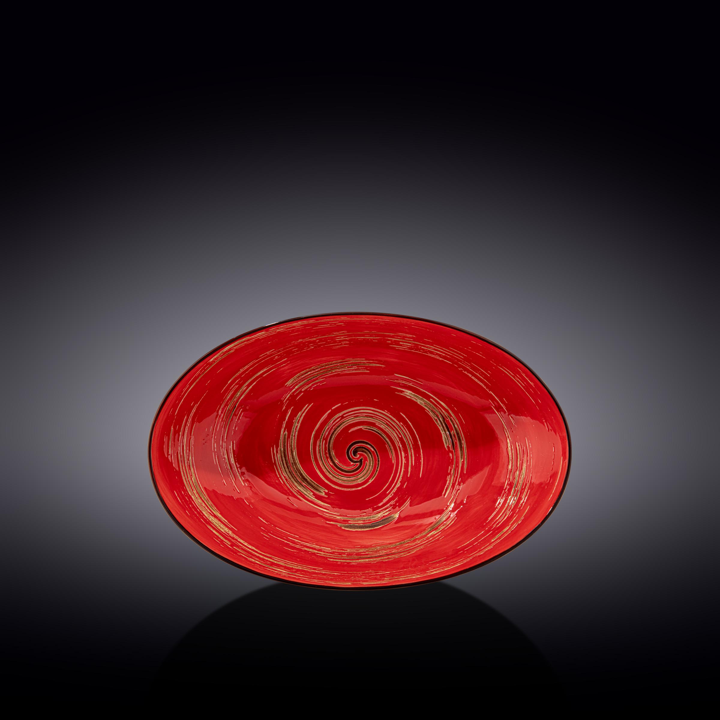 

Блюдо Wilmax Spiral Red 25,0 см (669240/A)