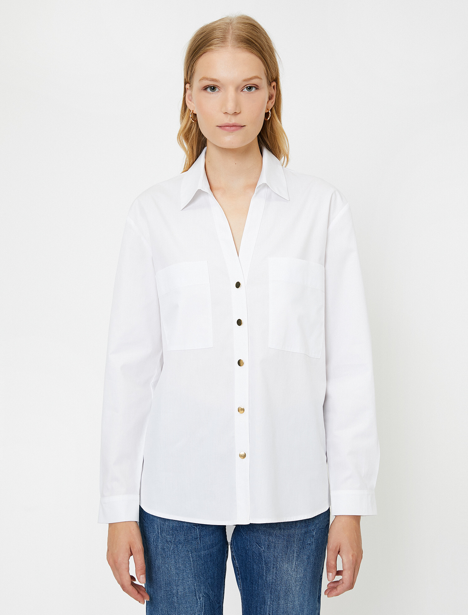 

Рубашка Koton 0KAK66905IW-000 34 White