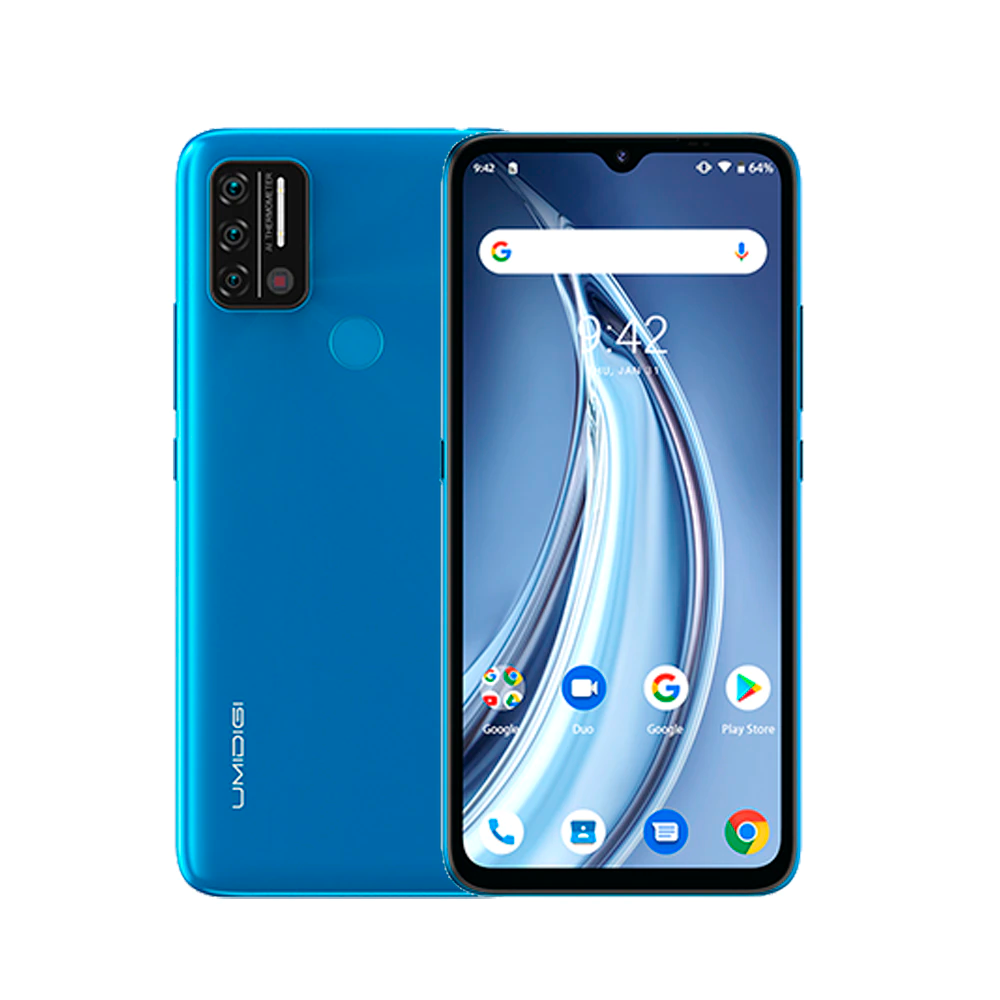 

Мобільний телефон Umidigi A9 3/64Gb blue 6.53" 5150mAh (239 zp)