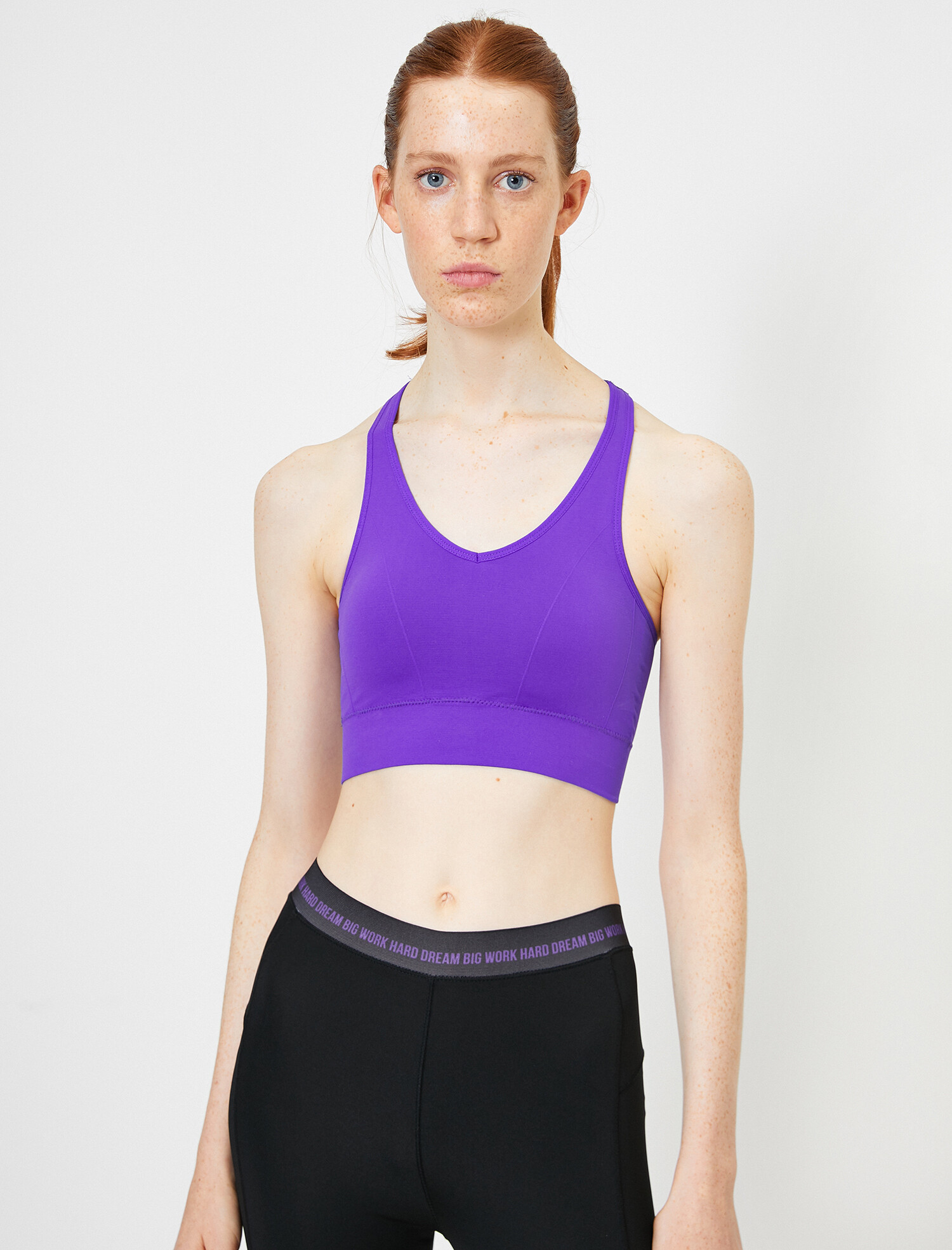 

Спортивный топ Koton 0YAK32354YK-395 S Aubergine