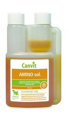 

Витамины Canvit Amino sol для восстановления организма и при пониженном аппетите, 1 л