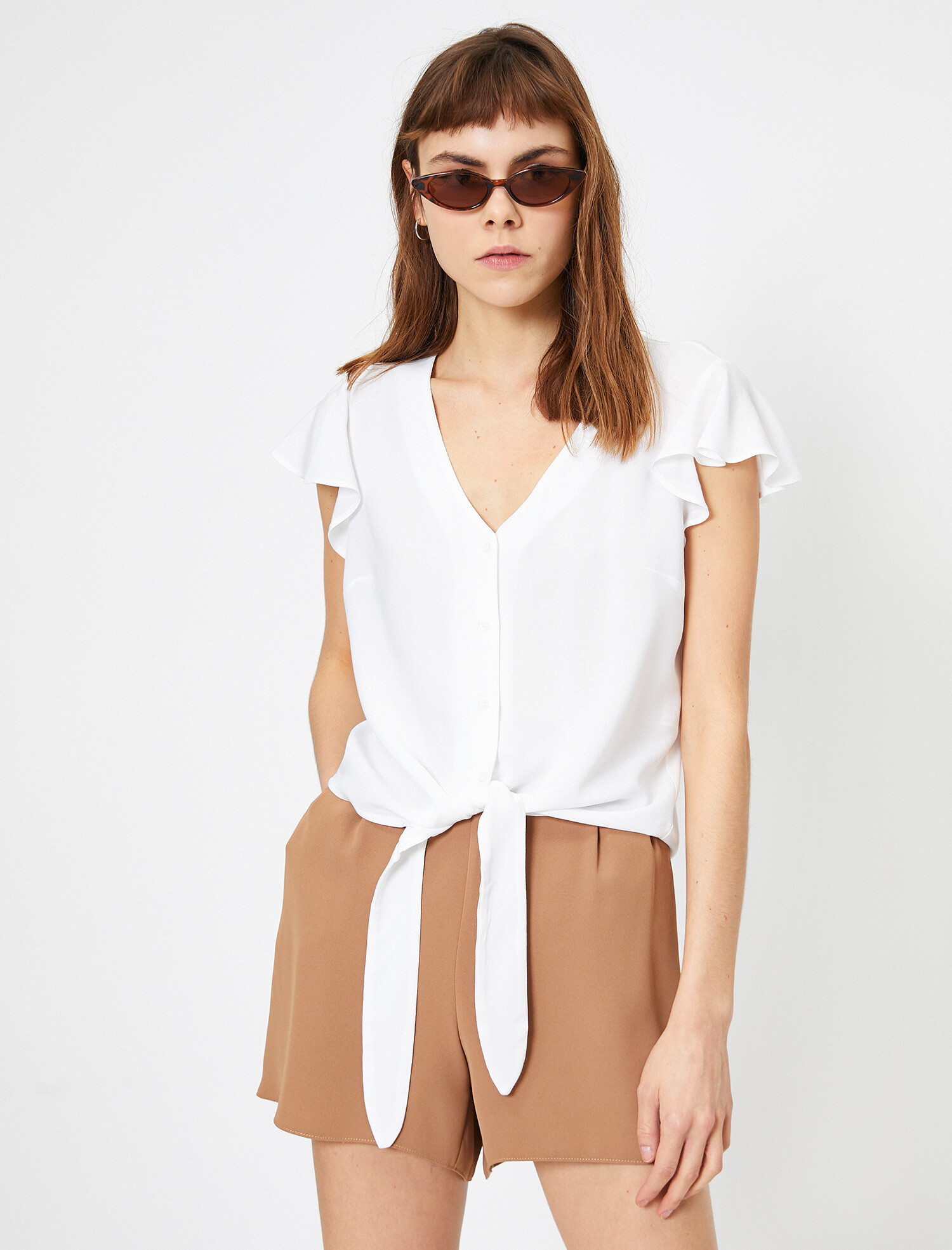 

Блузка Koton 0YAL68076IW-000 36 White