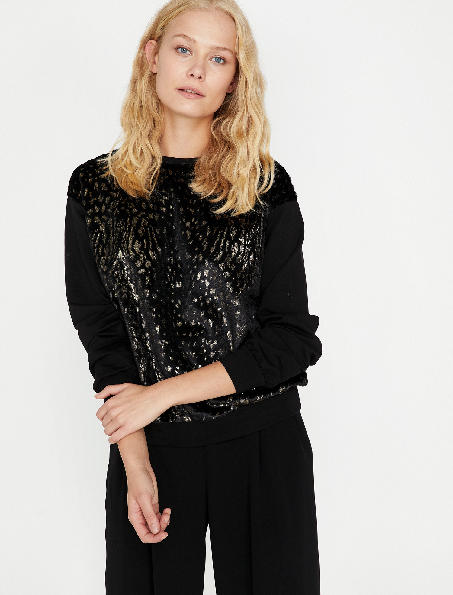 

Свитшот Koton 9KAK13582EK-999 S Black